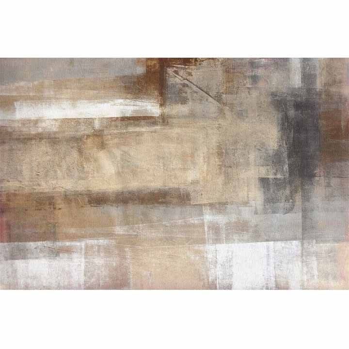 Szőnyeg 160x230 cm, absztrakt, barna - TAIGA - Butopêa